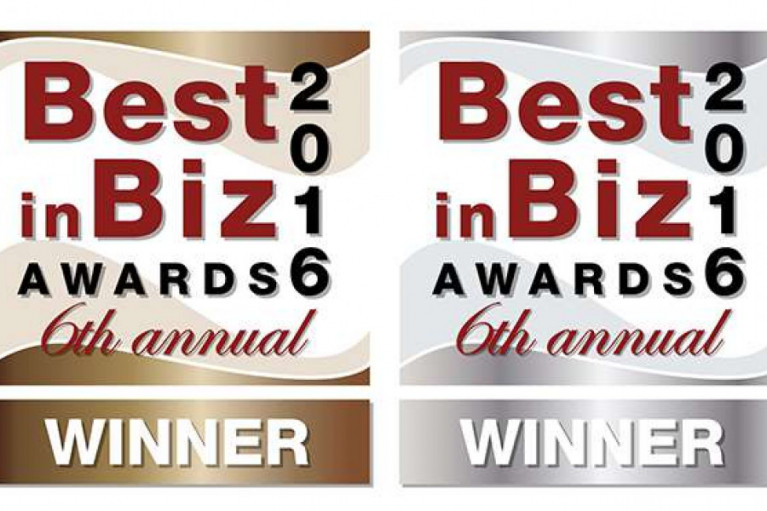 Silver and Bronze Best in Biz Awards