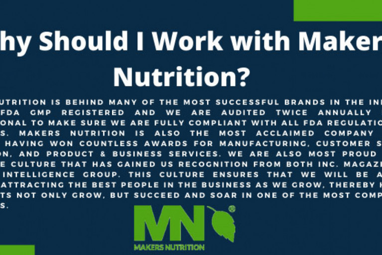 Why Should I Work With Makers Nutrition?