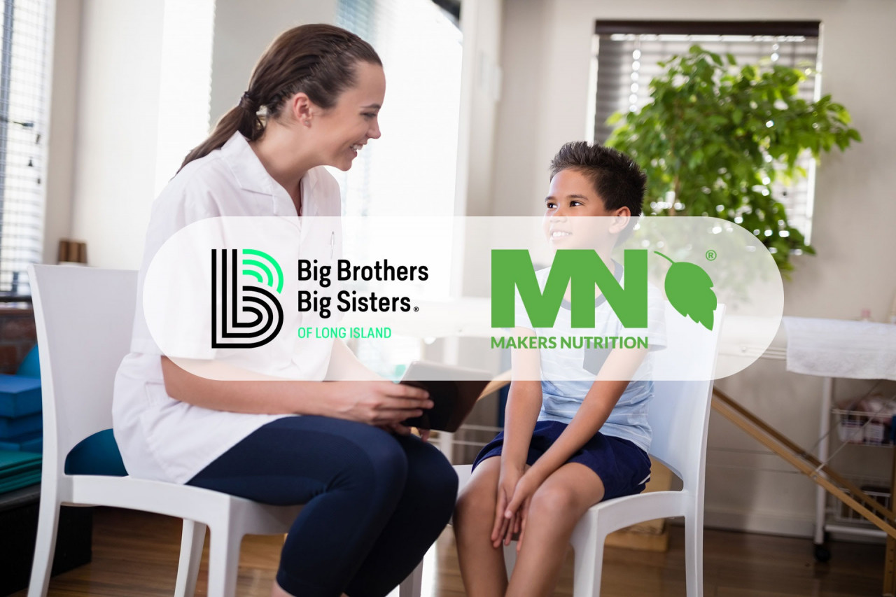 Makers Nutrition Donates $1,000 to Big Brothers Big Sisters of Long Island in Honor of Giving Tuesday
