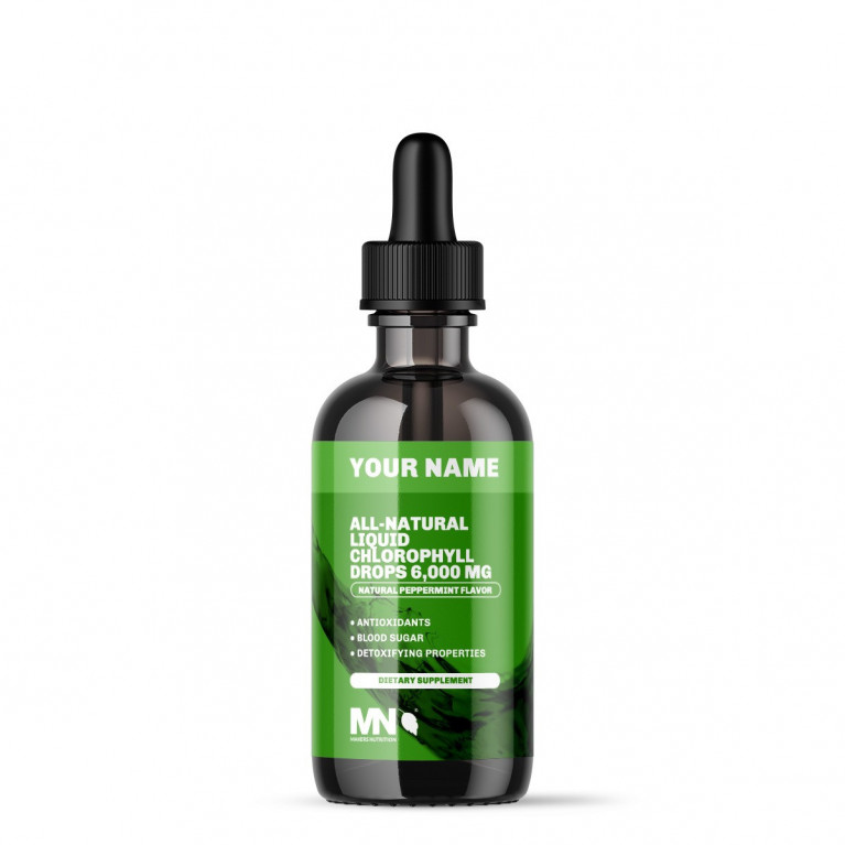 All-Natural Liquid Chlorophyll Drops 6,000 mg