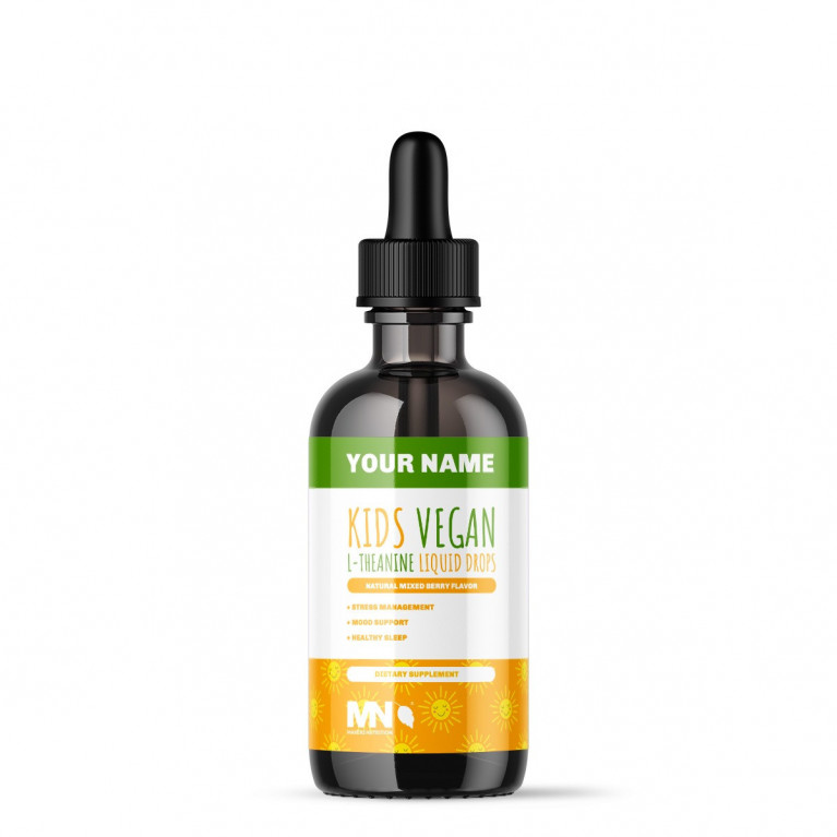 Kids Vegan L-Theanine Liquid Drops 225 mg