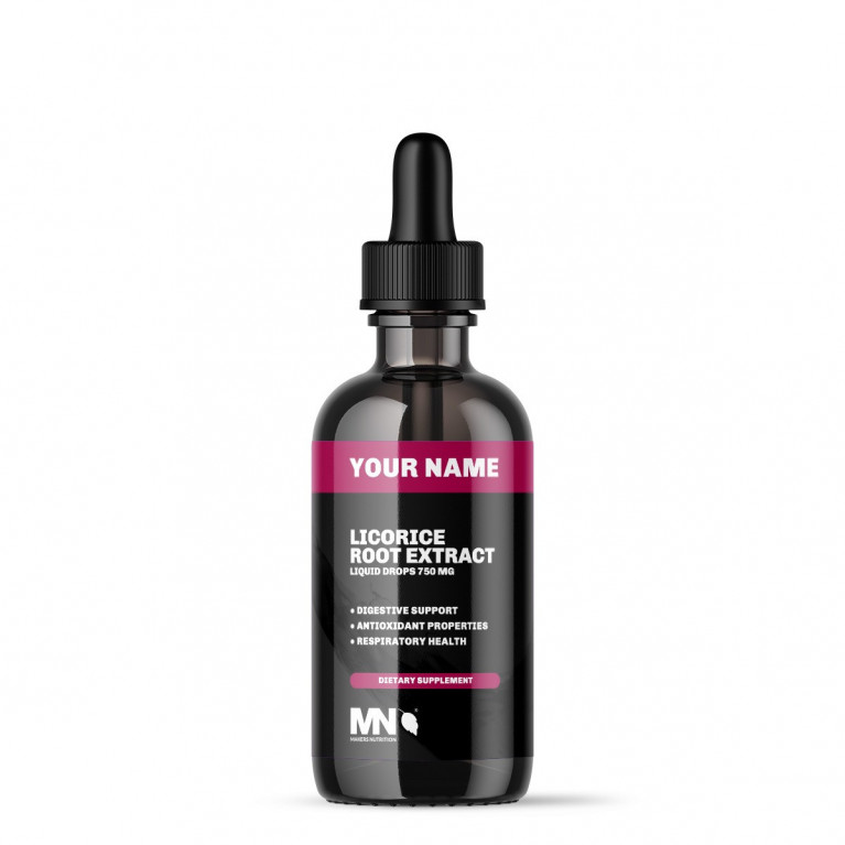 Licorice Root Extract Liquid Drops 750 mg