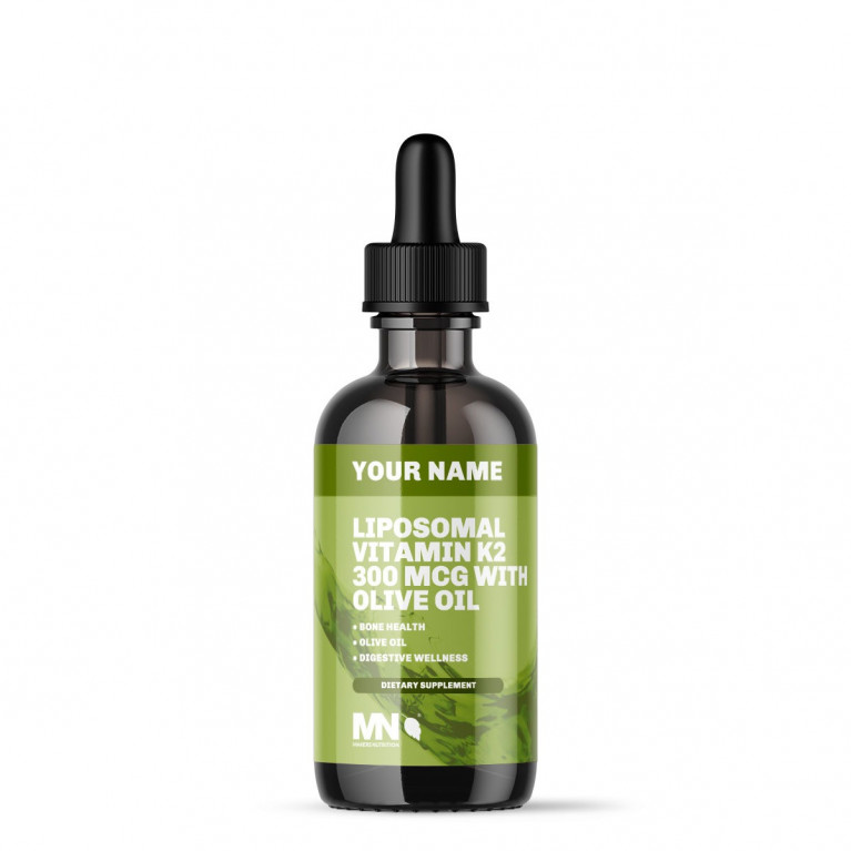 Liposomal Vitamin K2 300 mcg with Olive Oil