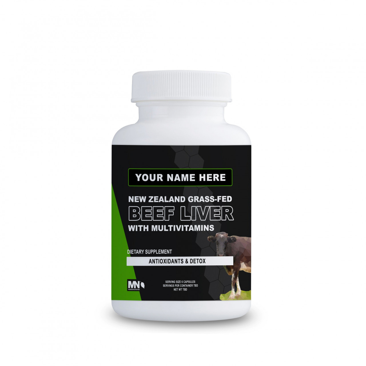 New Zealand Grass-Fed Beef Liver with Multivitamins