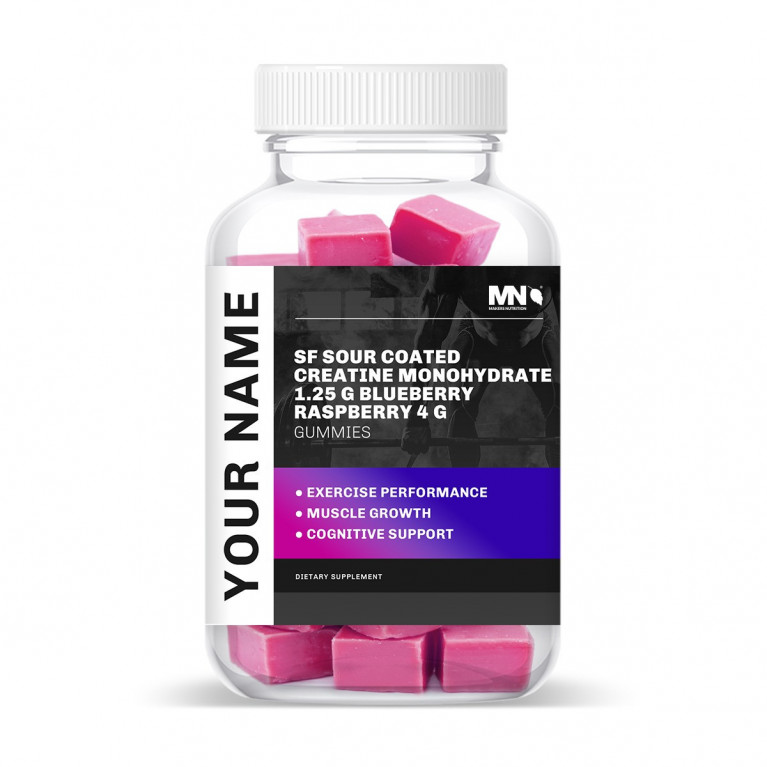 SF Sour Coated Creatine Monohydrate 1.25 g Blueberry Raspberry 4 g