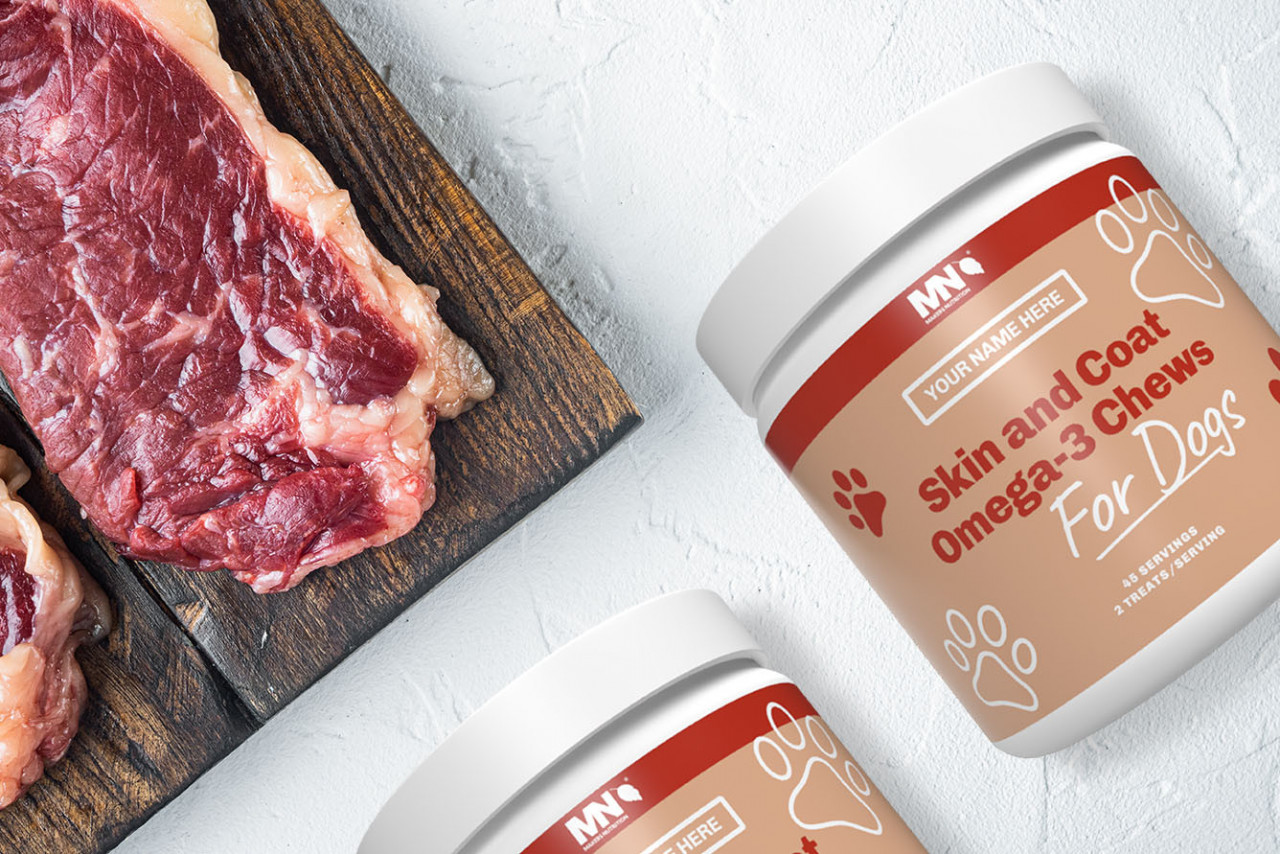 Skin and Coat/Omega-3 Chews for Dogs