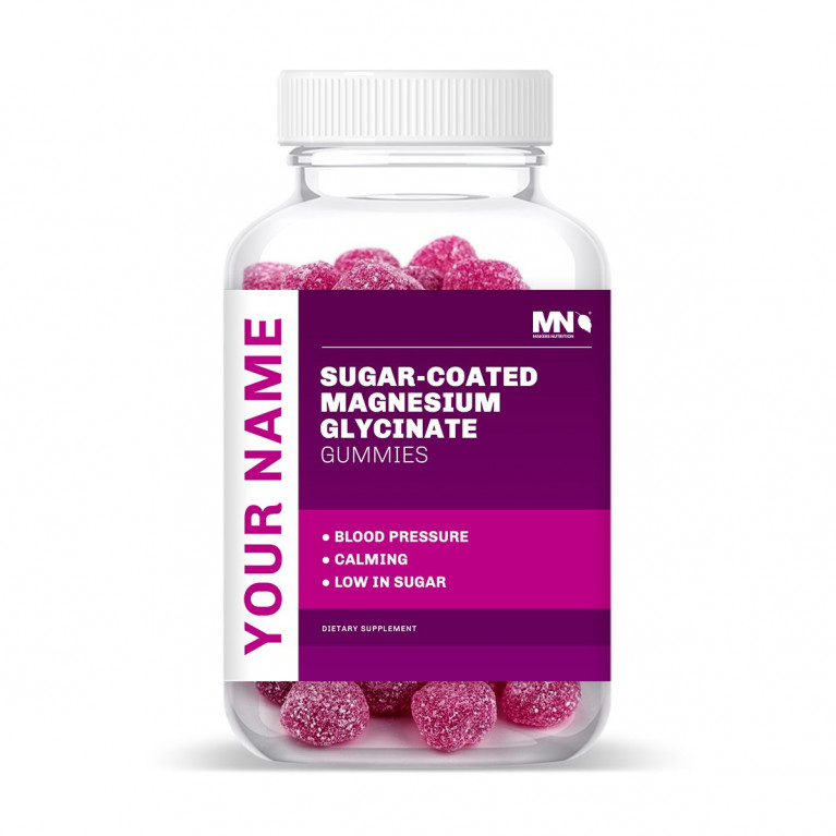 Sugar-Coated Magnesium Glycinate Gummies