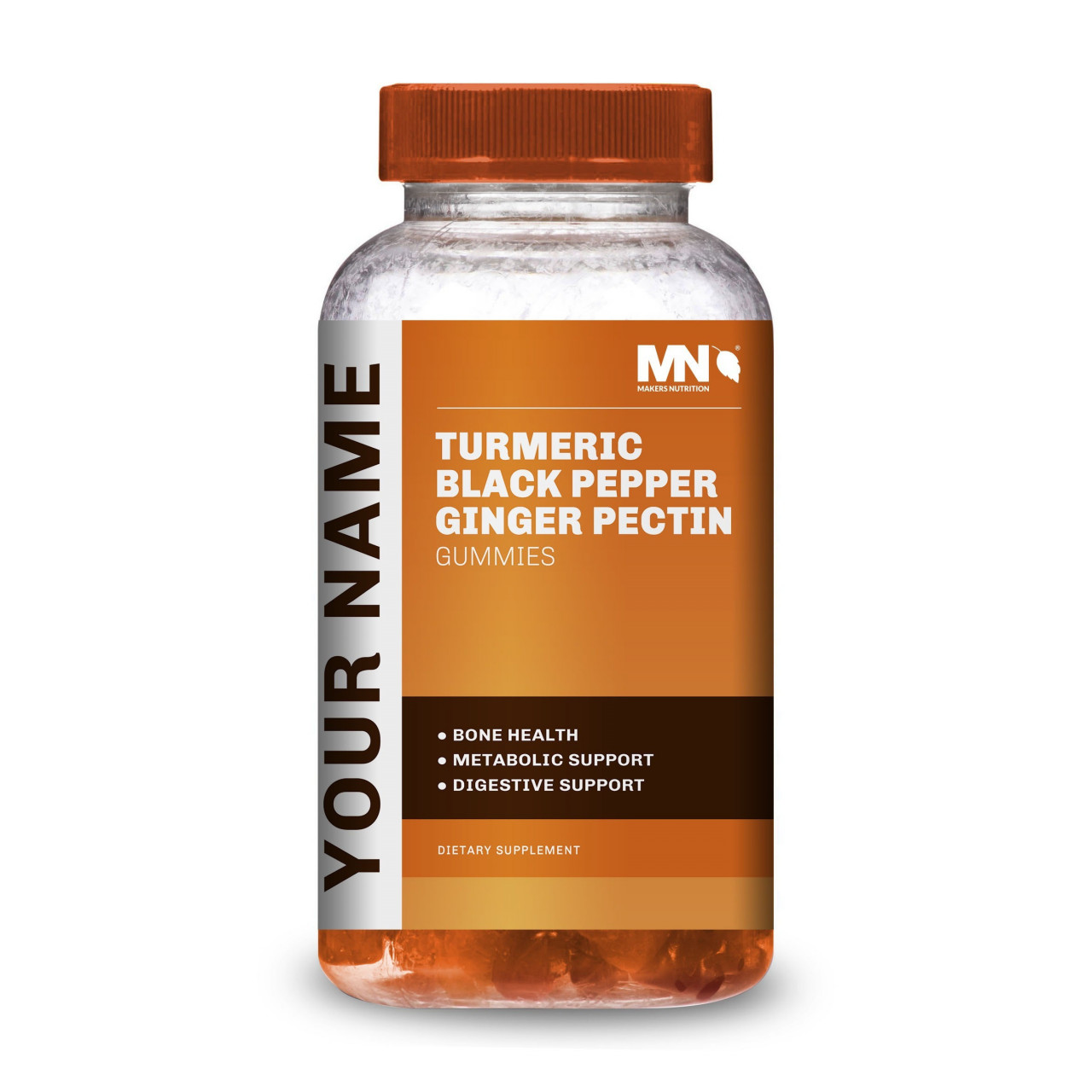Turmeric Black Pepper Ginger Pectin Gummy