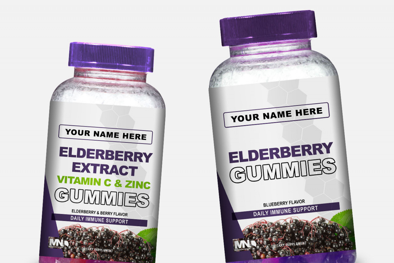 Private Label Stock Elderberry Gummies