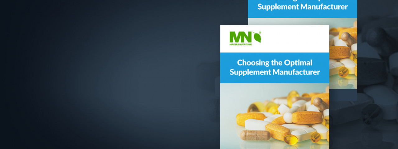 Choosing the Optimal Supplement Manufacturer