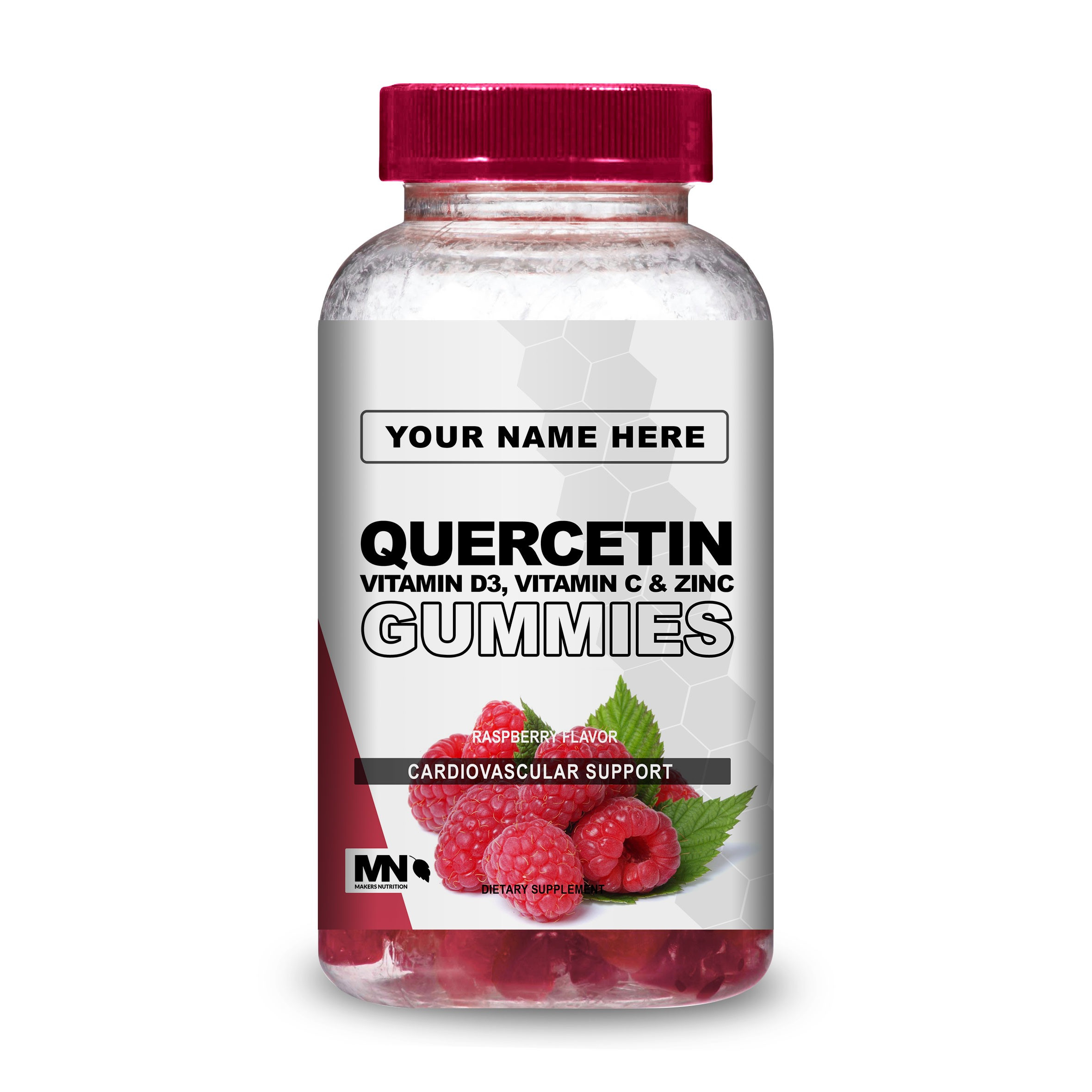 Quercetin Vitamin D3, C, and Zinc Gummies