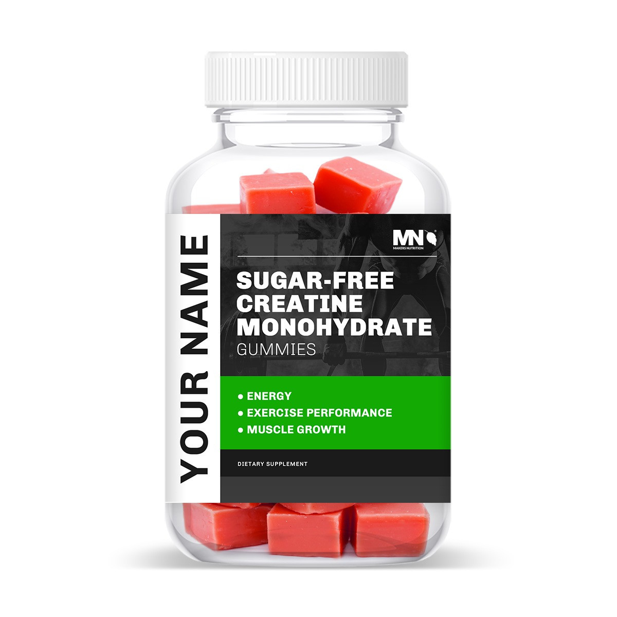 SugarFree Creatine Monohydrate Pectin Gummy